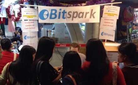 Bitspark booth at World Wide House, Hong Kong