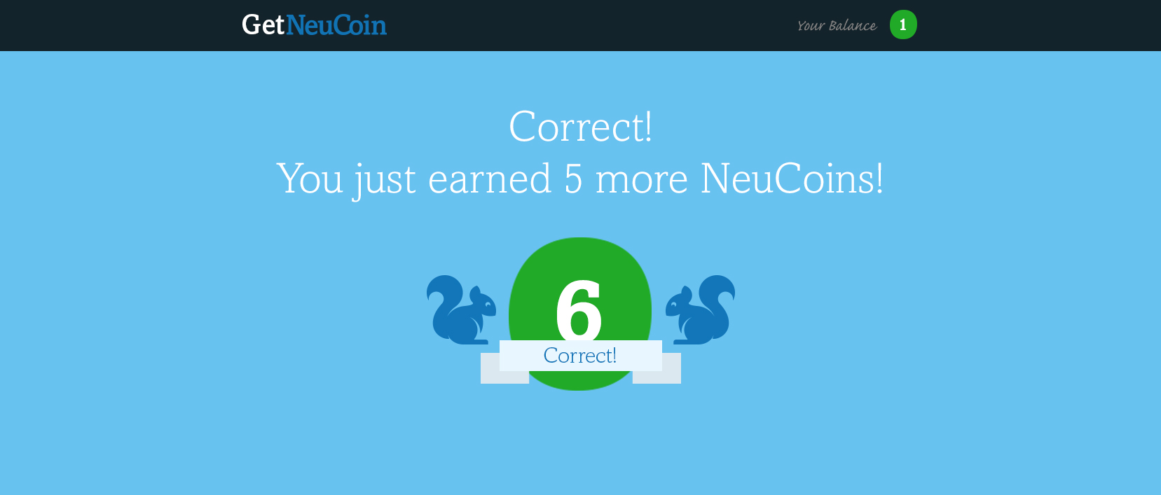 NeuCoin Screenshot