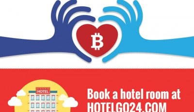Hotelgo24.com allows charitable donations using bitcoin