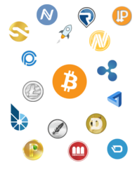 altcoin-logos-with-bitcoin-logo